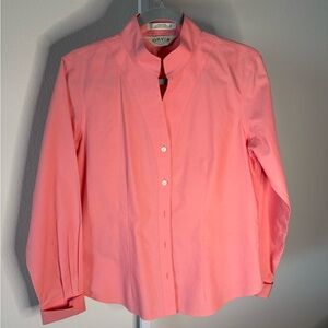NWOT Orvis Coral Long Sleeve Shirt